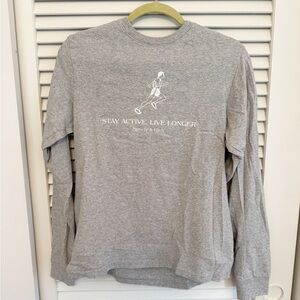 Sporty & Rich Stay Active Live Longer Long Sleeve